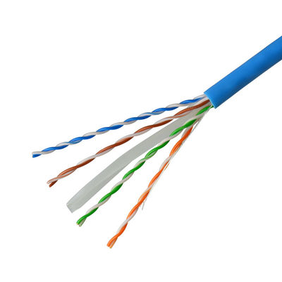 Cat6 Indoor UTP Ethernet Cable 23awg 99.9% Oxygeen Free Copper HDPE