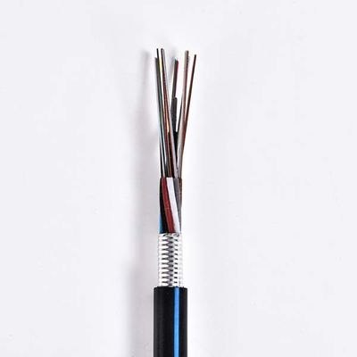 G652D / G657A1 Grade Outdoor Fiber Optic Cable GYTA Stranded Loose Tube